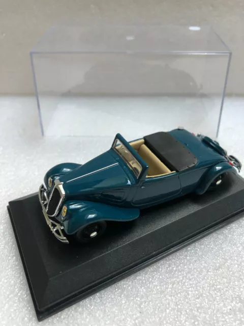 NOREV HACHETTE ATLAS Citroën Traction 22 cv cabriolet 1934 1/43 Voiture Presse