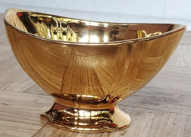 1930s Royal Winton Grimwades England "Golden Age" Sugar Bowl