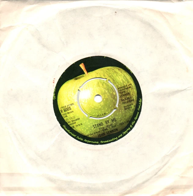 JOHN LENNON Stand By Me 7" Vinyl Single *Apple R 6005* 5.88 PicClick