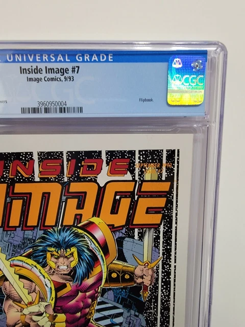 INSIDE IMAGE #7 CGC 9.6 NM+ Sept. 1993 Prophet Preview, Predates Prophet #1 3