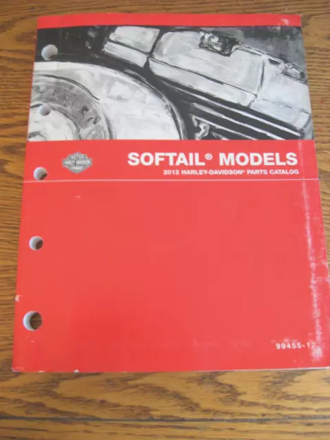 2012 Harley-Davidson Softail Parts Catalog Fatboy Heritage Slim
