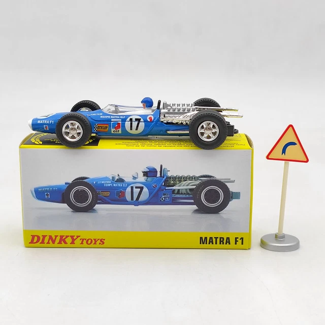 Atlas Dinky Toys 1417 MATRA F1 DUNLOP Alloy Car #17 1/43 Diecast Models