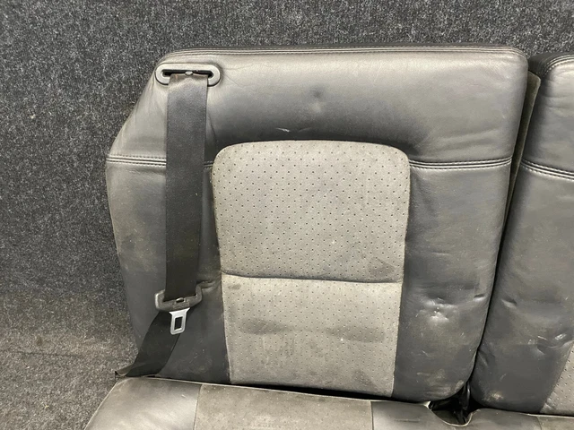 LEDER ALCANTARA RÜCKSITZBANK Audi TT 8N Coupe Rückbank Sitz Ausstattung ...