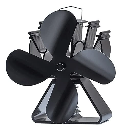 WOODEN STOVE FAN Fireplace Fan Fan Gas Stove for B... £67.28 PicClick UK