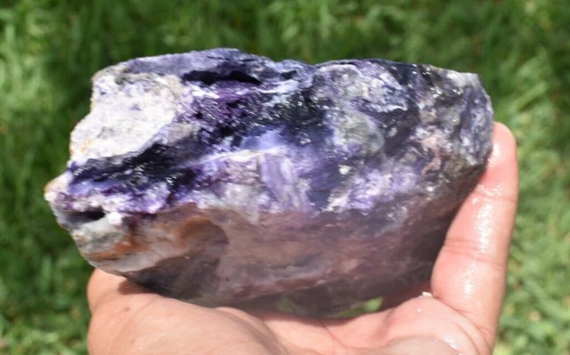 2.12 LB  TIFFANY STONE ROUGH, OPALIZED FLUORITE  Utah (TGT)