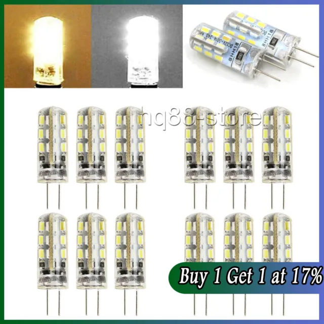 10/20pcs G4 LED Bulbs Capsule Bulbs Replace Halogen Bulb DC 12V SMD Light Lamp