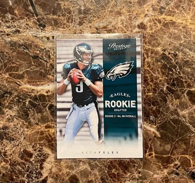 Nick Foles 2012 Panini Prestige Rookie RC Card #232 Philadelphia Eagles