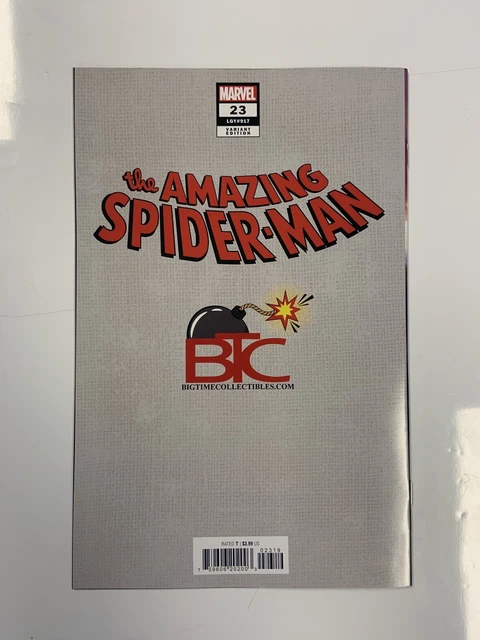 Marvel Comics The Amazing Spider-Man #23 | Ariel Diaz VIRGIN Variant Edition 2