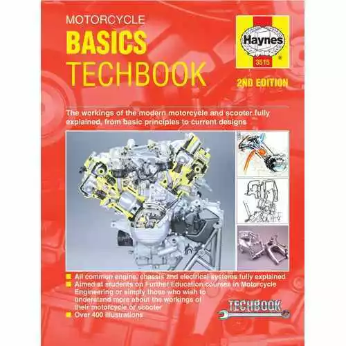 Haynes Manual Motorcycle Basics TechBook (2nd Edition)