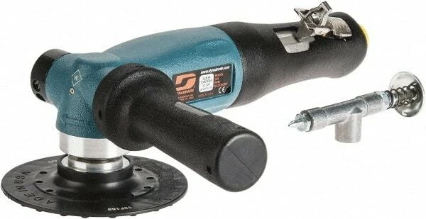 Dynabrade 4-1/2" 12,000 RPM Air Handheld Disc Sander 43 CFM, 90 psi, 3/8 NPT ...