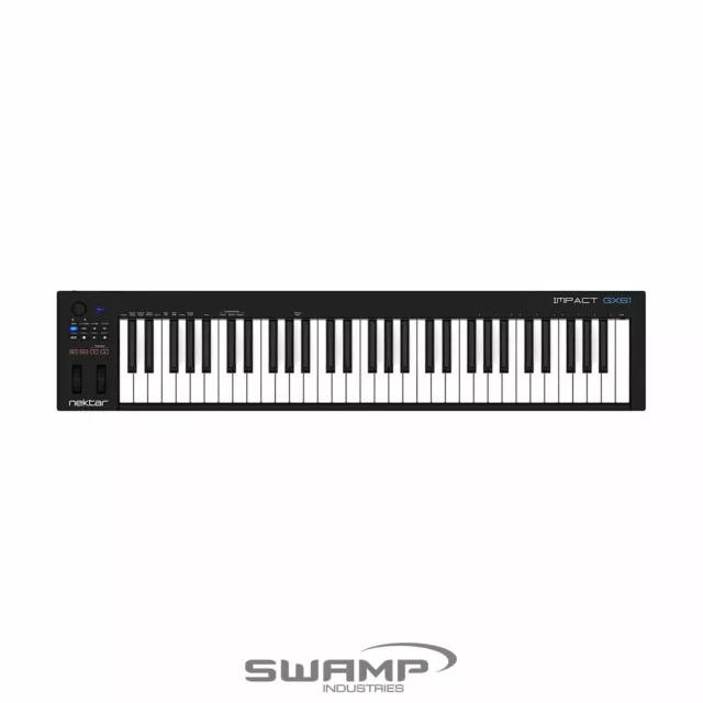 Nektar Impact GX61 MIDI Controller Keyboard for Mac, PC, and iOS