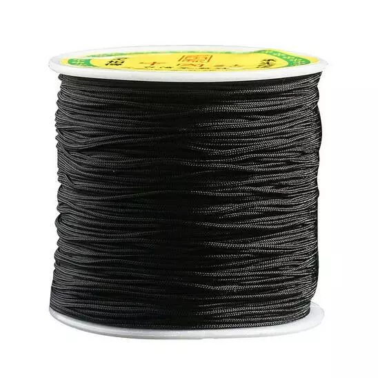 NEW 100M QUALITÄT Nylon Schnur / chinesische Knoten/Shamballa Makramee Perlen 3