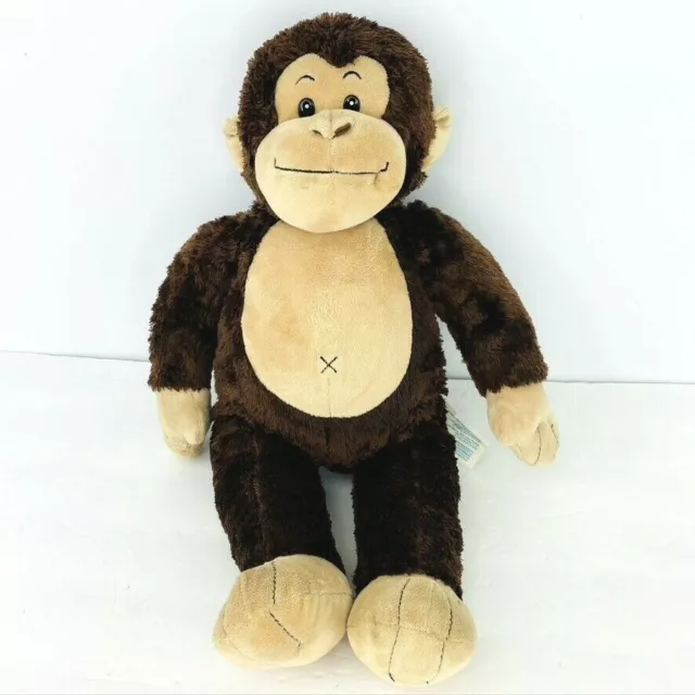 Build A Bear Magnificent Monkey Stuffed Animal Chimpanzee Chimp Sound Works