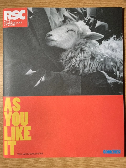 ROYAL SHAKESPEARE COMPANY RSC Theatre Programme As You Like It 2005 ...
