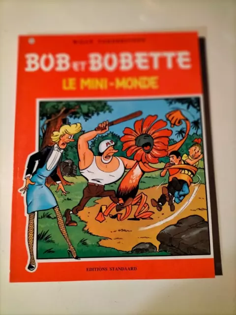 Bd Bob Et Bobette N° 75 Le Mini Monde Vandersteen Standaard (U118)