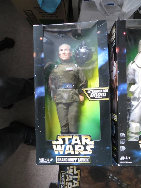 Vintage Star Wars 12" Grand Moff Tarkin 1997 Figure
