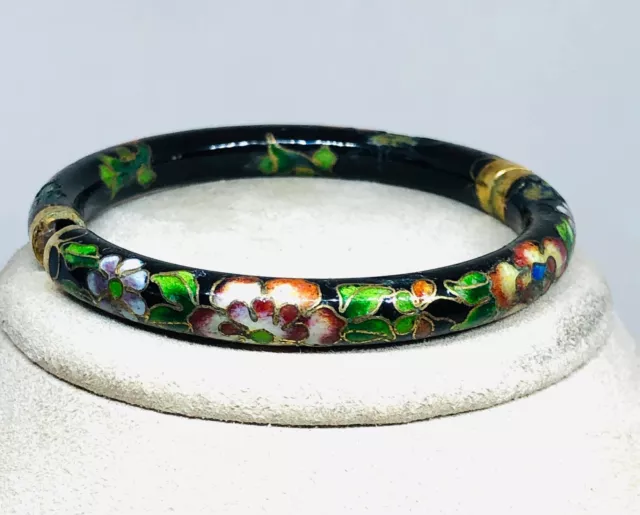 Vtg/Antique(?) Child's Asian Cloisonné Enamel Bracelet