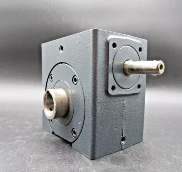 Hub City 0220-76797 15/1 Style A Worm Gear Drive Single Reduction Shaft Input