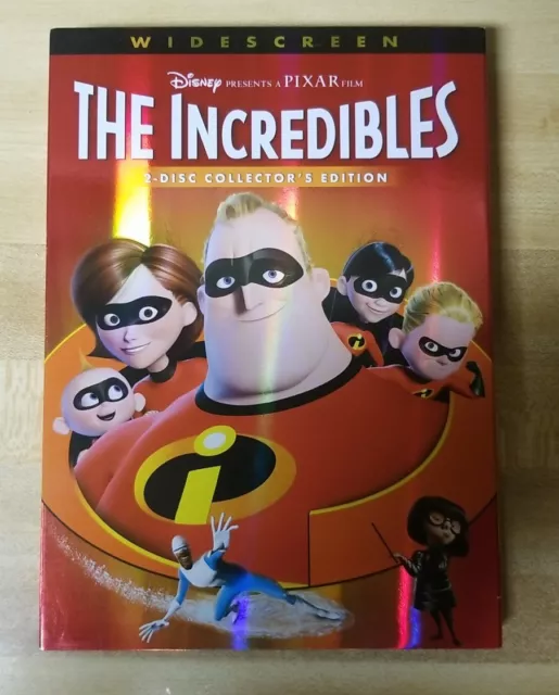THE INCREDIBLES (WIDESCREEN Two-Disc Collector's Edition) DVD With ...