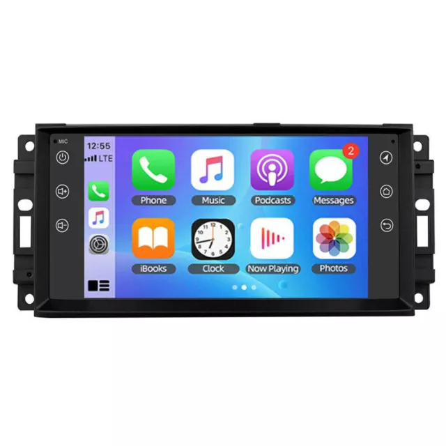 7" Android 13 Car Radio Stereo GPS Carplay For Jeep Wrangler Dodge RAM Chrysler