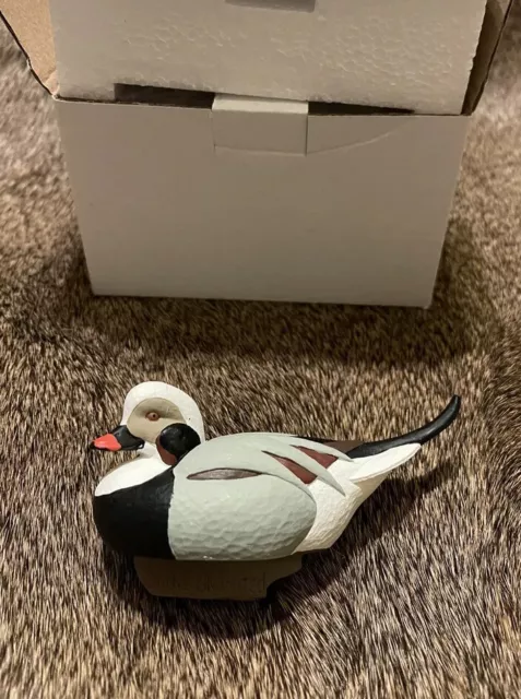 NEW Jett Brunet Ducks unlimited miniature Long Tailed Duck 2022 #23