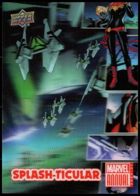 2020/21 UD Marvel Annual "SPLASH-TICULAR" 3D Insert Card #S6...EMPYRE #1