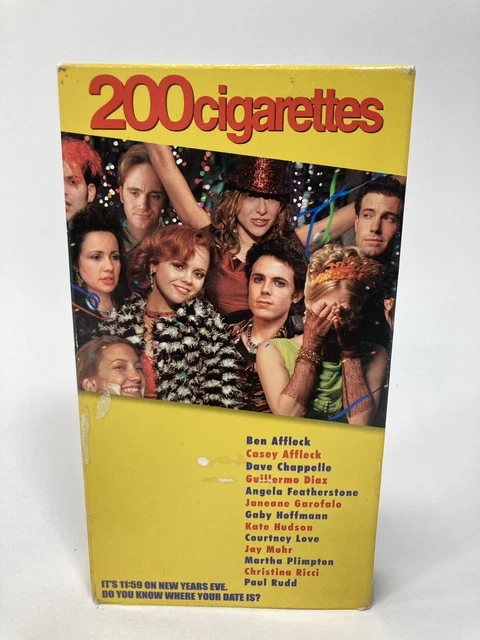 200 CIGARETTES VHS Rare Blue Tape Ben Casey Affleck Paul Rudd Hollywood Australia