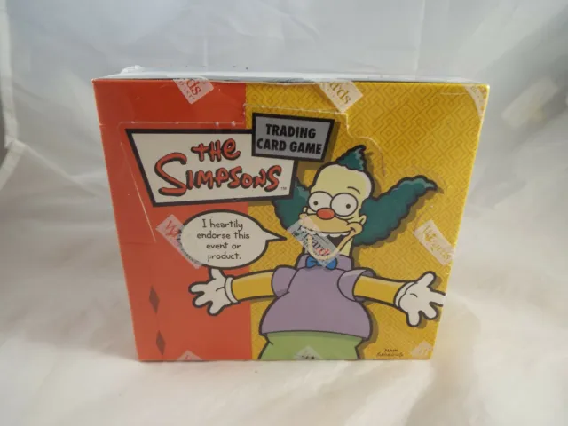 The Simpsons Ccg Sealed Booster Box Of 36 Packs