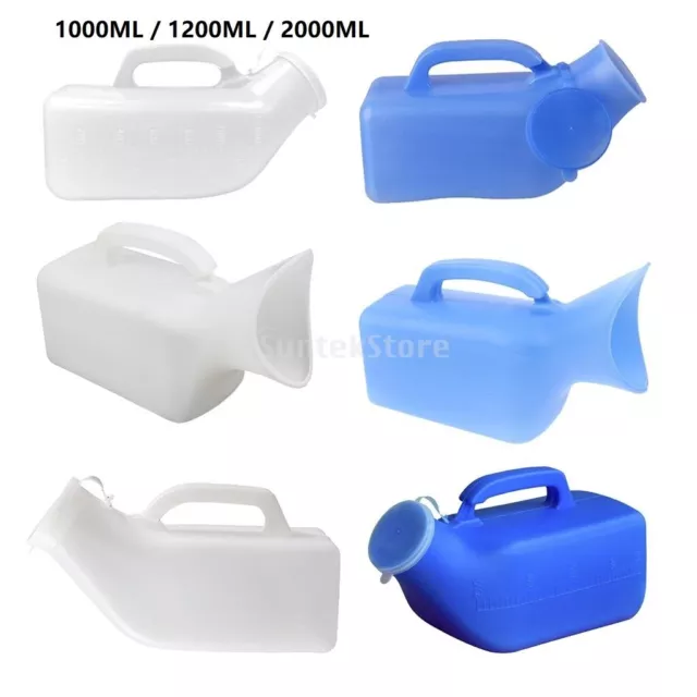 Mini Kunststoff tragbare mobile Urinal Toilette Urin Pee Aid Flasche für .