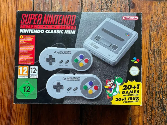 Console Super Nintendo SNES Classic Mini Neuve