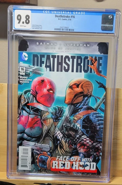 Deathstroke #16 CGC 9.8 Low Print Run, HTF