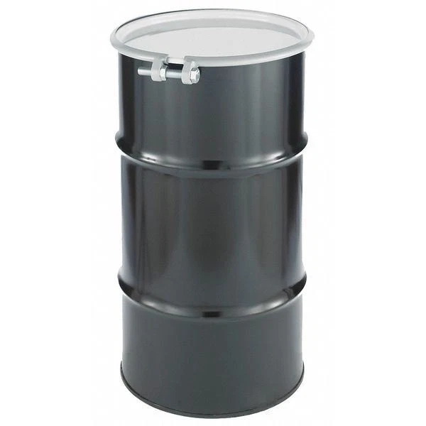 ZORO SELECT Open Head Transport Drum, Steel, 16 gal, Unlined, CQ1602