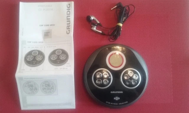 Grundig Cdp 6600 Lecteur Cd Portable Baladeur Cd Achat Lecteur De