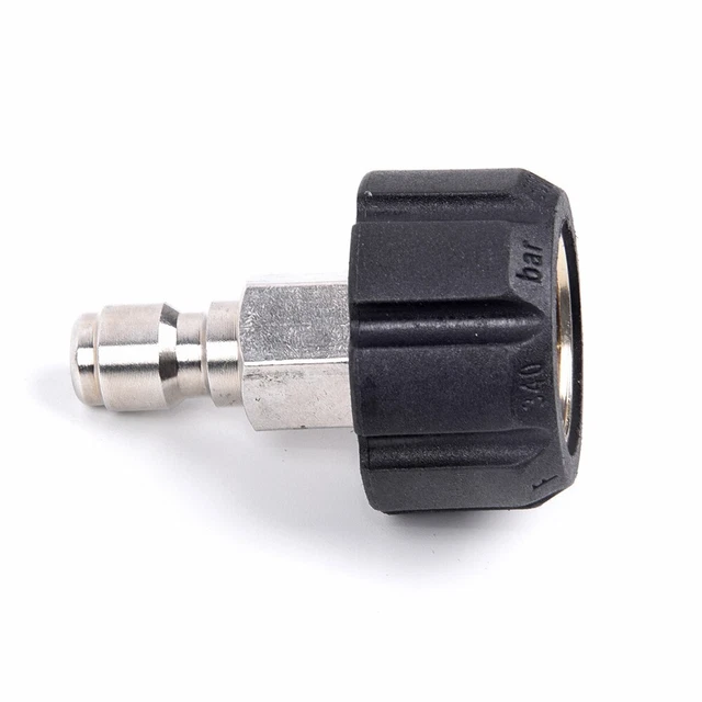 Raccordo rapido per tubo da giardino (set di 4), ugello maschio in ottone da 19 mm, adattatore a connessione rapida | Leroy Merlin