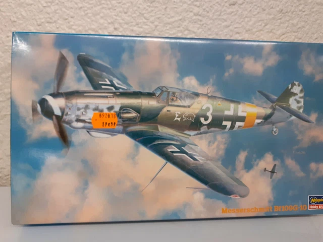 Maquette Avion militaire Hasegawa 1/48 Messerschmitt Bf109 G-10 09064