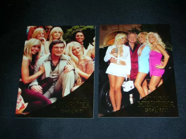 Playboy Hugh Hefner Gold Chase Set #3