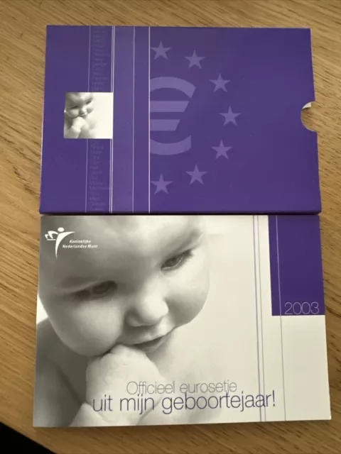 Set Euros Pays Bas Naissance 2003  Geboortemuntset