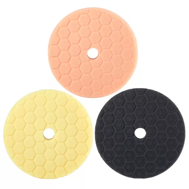 German Dual Action DA Polishing Waxing Buffing Pads 165mm 6.5" 2