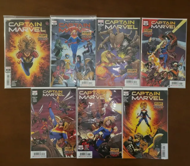 Captain Marvel (Vol. 11) #43-49 Marvel VF-NM Comics Revenge of the Brood 