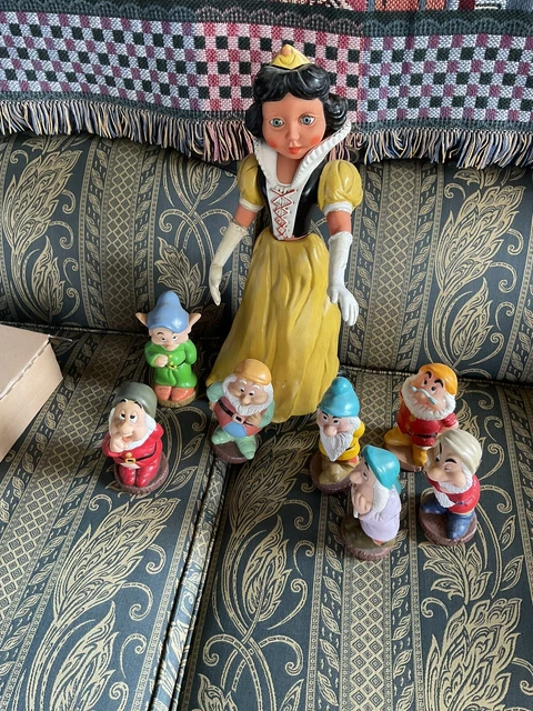 Pouet Timide LEDRA – Éléphant Blanche Neige 23 Cm – Années 60 – Disney – Italie