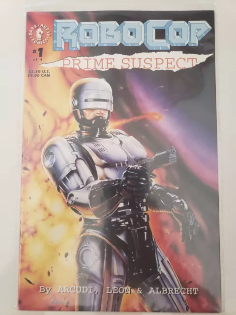 Robocop: Prime Suspect #1-4 (1992) Dark Horse Comics Full Complete Series! 2