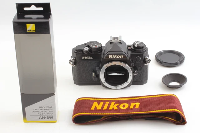 [Near MINT / Strap Eyecup] Nikon FM3A Black 35mm SLR Film Camera Body From JAPAN