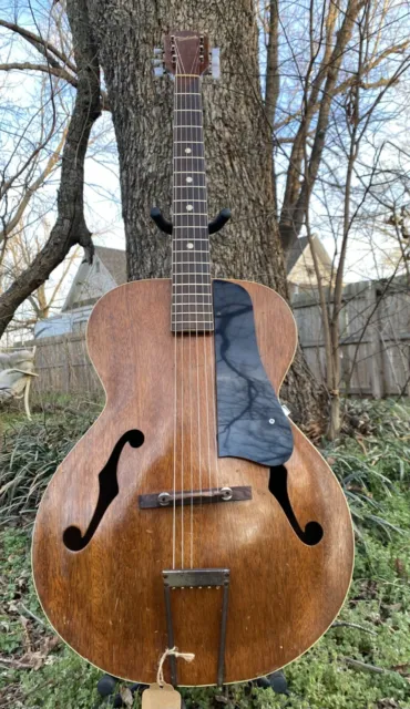1949 Kay Wabash K-37 Archtop Guitar Solid Mahogany