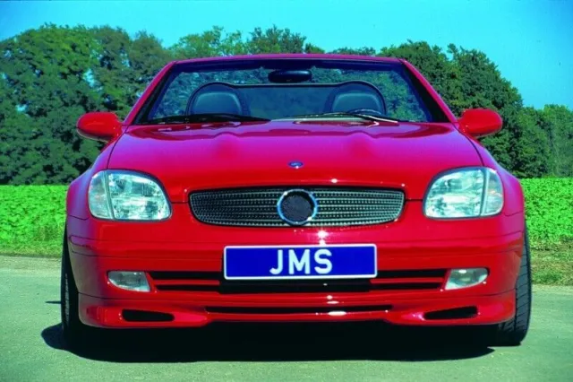 JMS Racelook Frontspoilerlippe für Mercedes SLK R170 bis Facelift GFK Lackierung