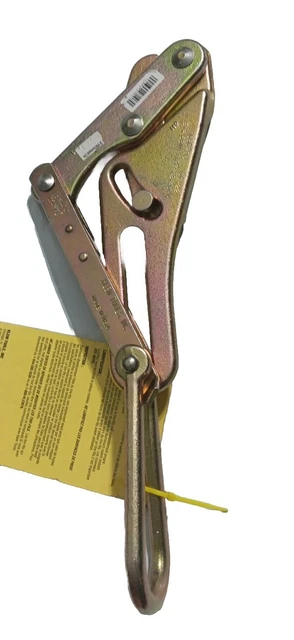 KLEIN TOOLS Wire Rope Gripper: Chicago® Grip for Bare Wire .7 to .8-Inch 1656-50