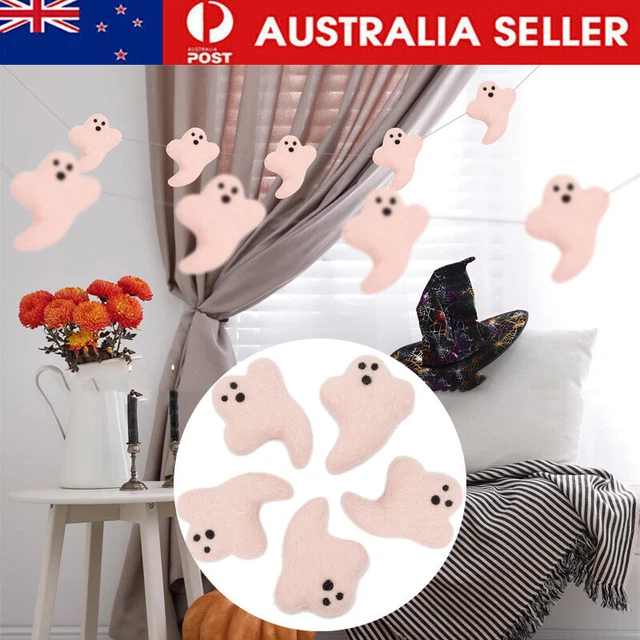 Ghost Halloween Decorations Happy Ghost Ornaments for Indoor or Outdoor Decor