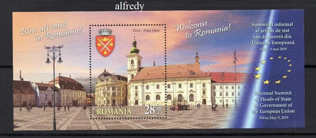 ROMANIA 2019 Architecture, Hermannstadt, Sibiu, MNH