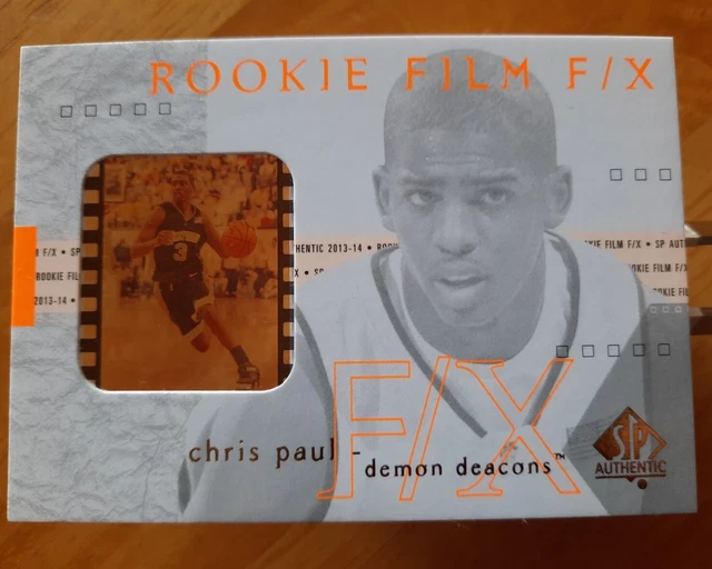 2013-14 Upper Deck SPA Basketball Chris Paul Rookie Film F/X - Wake Forest