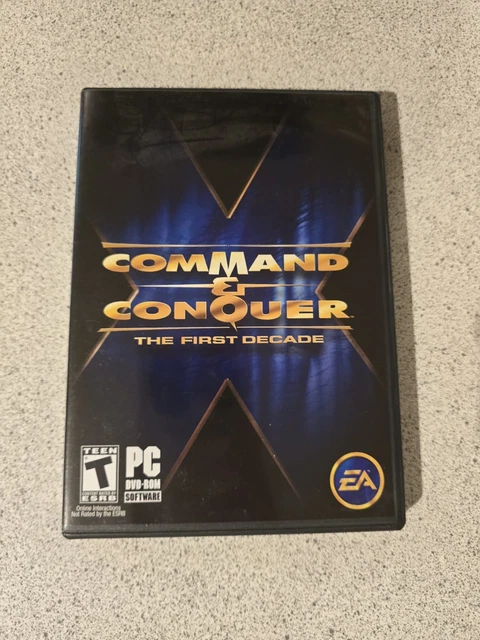 COMMAND & CONQUER: The First Decade PC With Poster £10.90 - PicClick UK