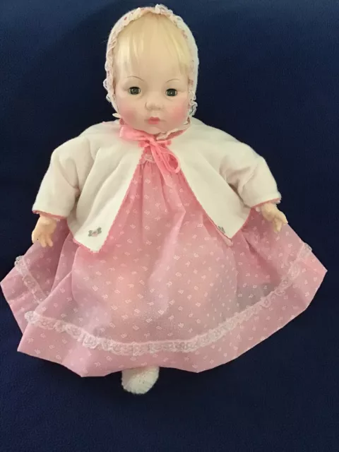 Madame Alexander Victoria 1966  Vintage 18” Baby Doll With New Crier - RARE!